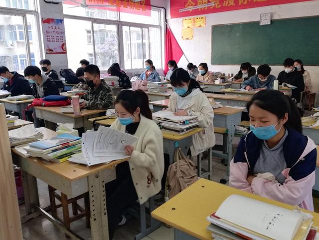 今天，开学！阜阳高三学子率先复课